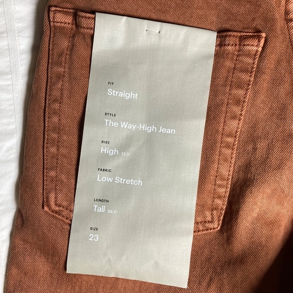 COPY - BNWT Everlane Way-High Jean 23L - Picture 7 of 9